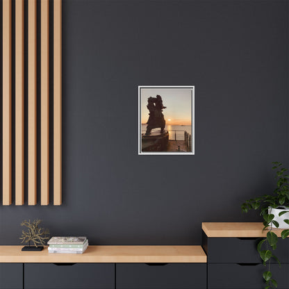 Fenit Matte Canvas, Framed (Multi-color)