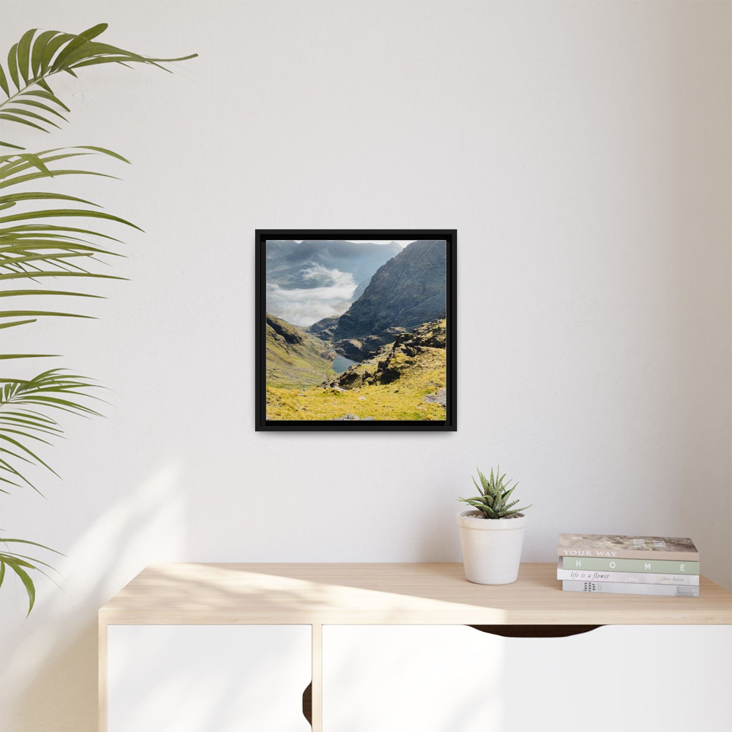 Kerry Mount Matte Canvas, Framed (Multi-color)