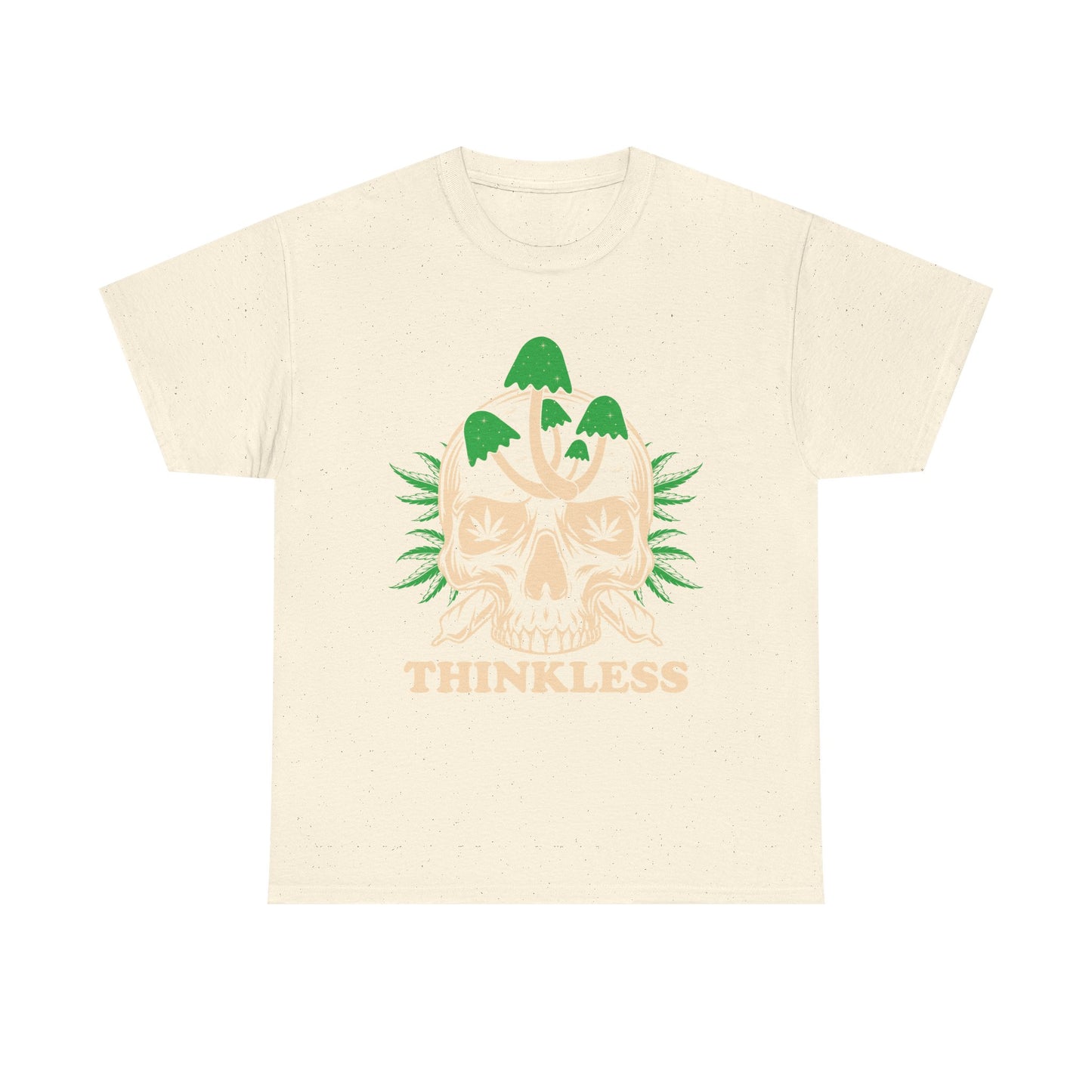 Mushroom Skull 'THINKLESS' T-Shirt