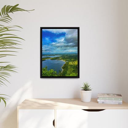 Killarney Trail 2 Matte Canvas, Framed (Multi-color)