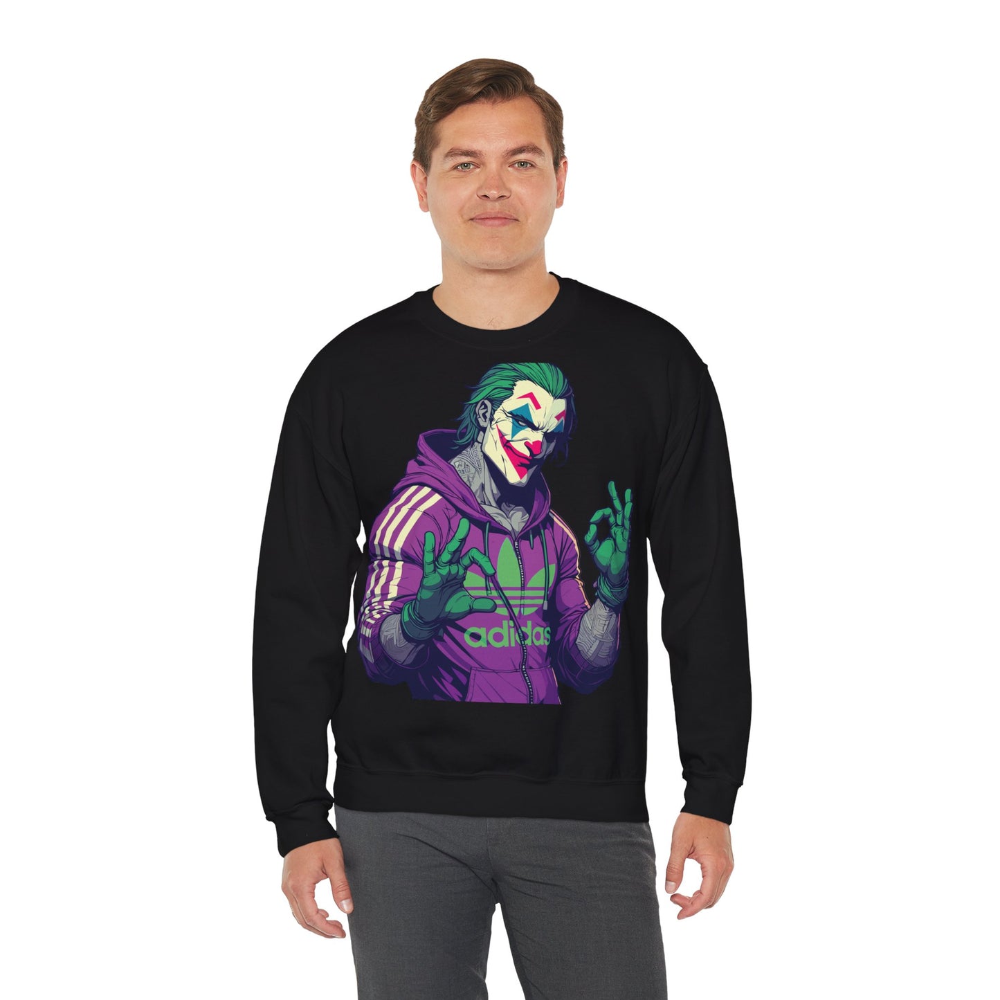 Joker Graphic Crewneck Sweatshirt - Unisex Heavy Blend™