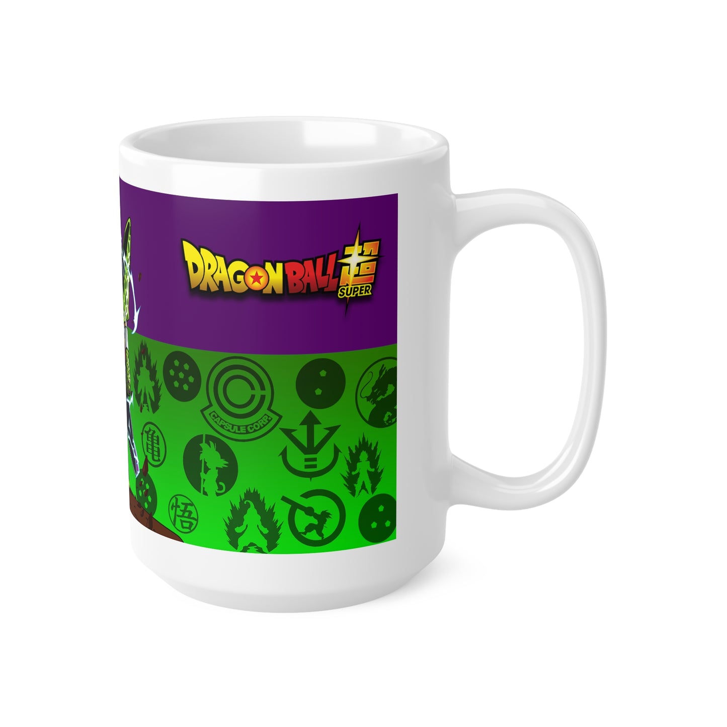 Dragon Ball Super Ceramic Coffee Mug - 11oz & 15oz, Anime Collectible