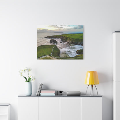 Virgin Rock Ballybunion Matte Canvas, Stretched, 1.25"