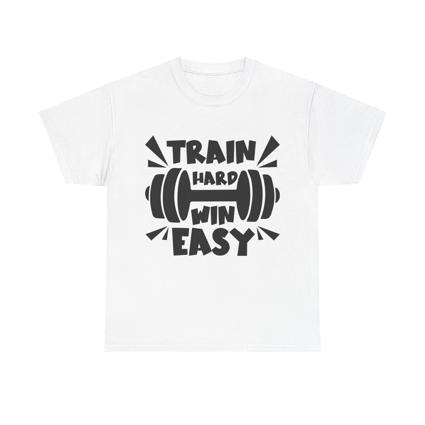Train Hard Unisex Heavy Cotton Tee