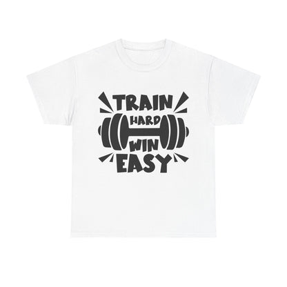 Train Hard Unisex Heavy Cotton Tee