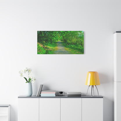 Listowel River Walk Matte Canvas, Stretched, 1.25"