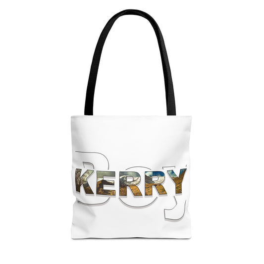 Kerry Boy White Tote Bag (AOP)