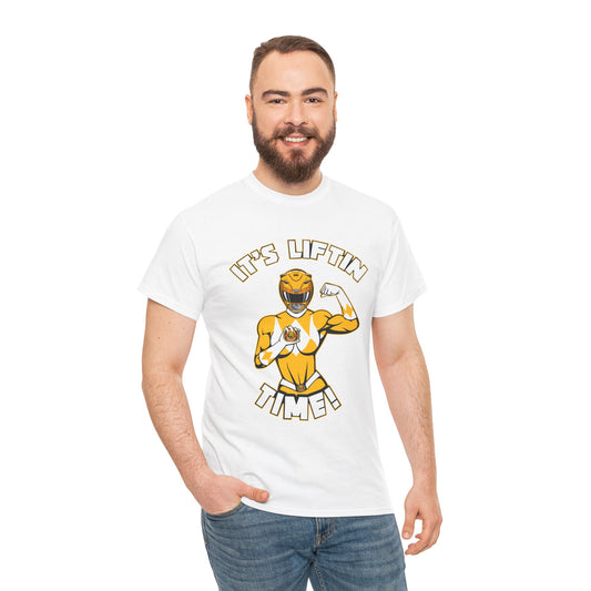 Fitness Enthusiast Unisex Tee - "It's Liftin' Time!" White