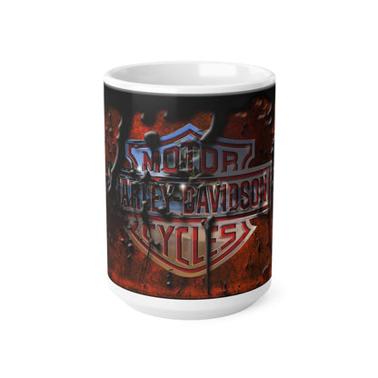 Harley - Davidson Ceramic Coffee Mug - 11oz & 15oz - Classic Motorcycle Vibe