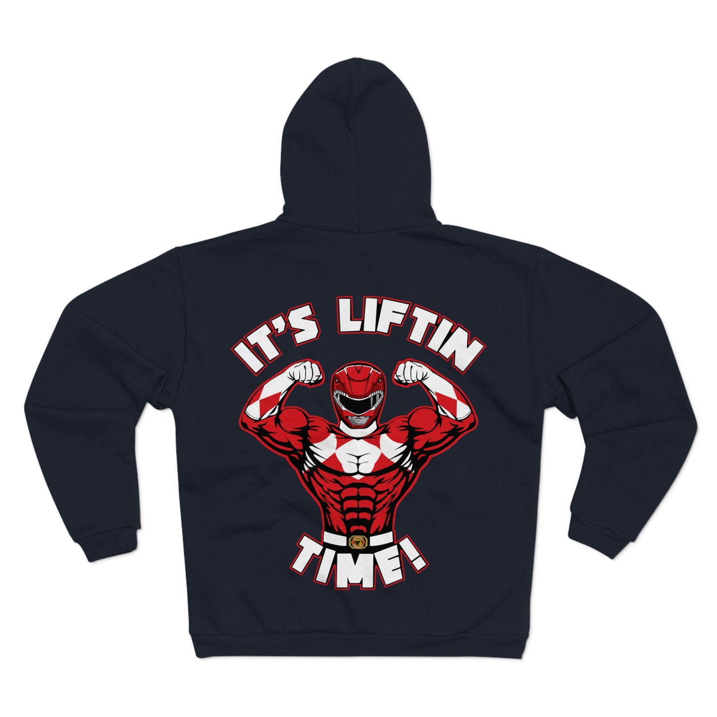 It's Liftin' Time Unisex Hooded Zip Sweatshirt - Fitness & Workout