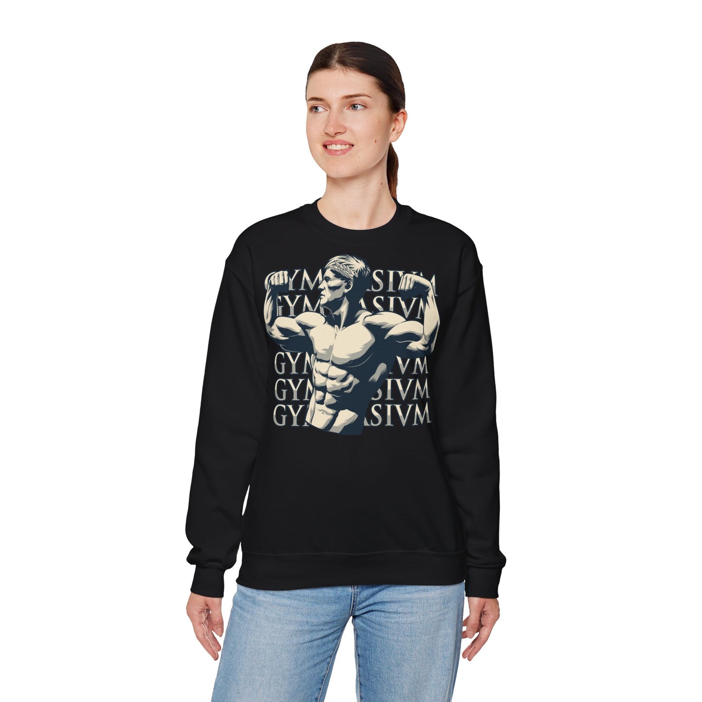 Gym Motivation Unisex Heavy Blend™ Crewneck Sweatshirt | Fitness Apparel