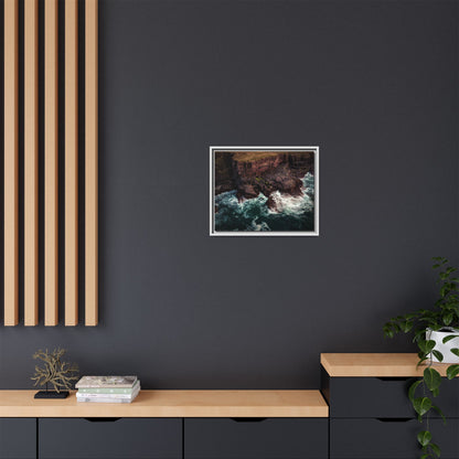 Kerry Head Matte Canvas, Framed (Multi-color)
