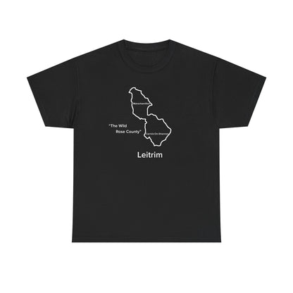 Leitrim Unisex Heavy Cotton T-Shirt Black Edition