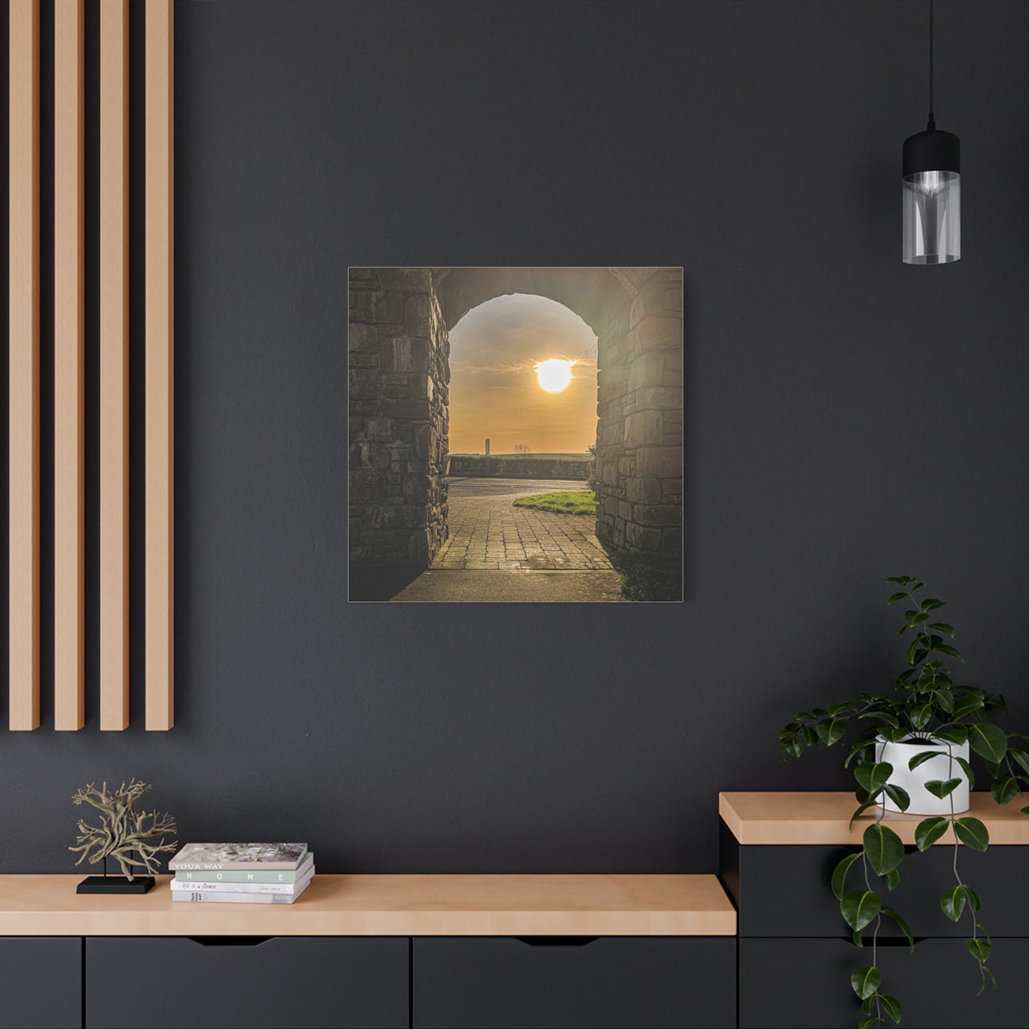 Pillars Matte Canvas, Stretched, 1.25"