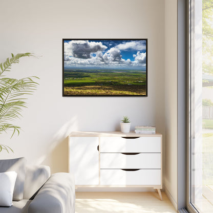 Kerry Panorama Matte Canvas, Framed (Multi-color)