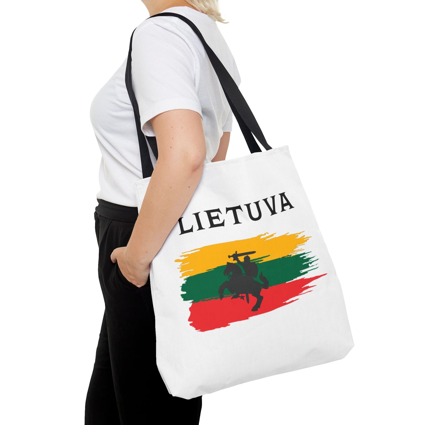 Cultural Spirit Tote Bag - Celebrate Lithuania with Vibrant Design