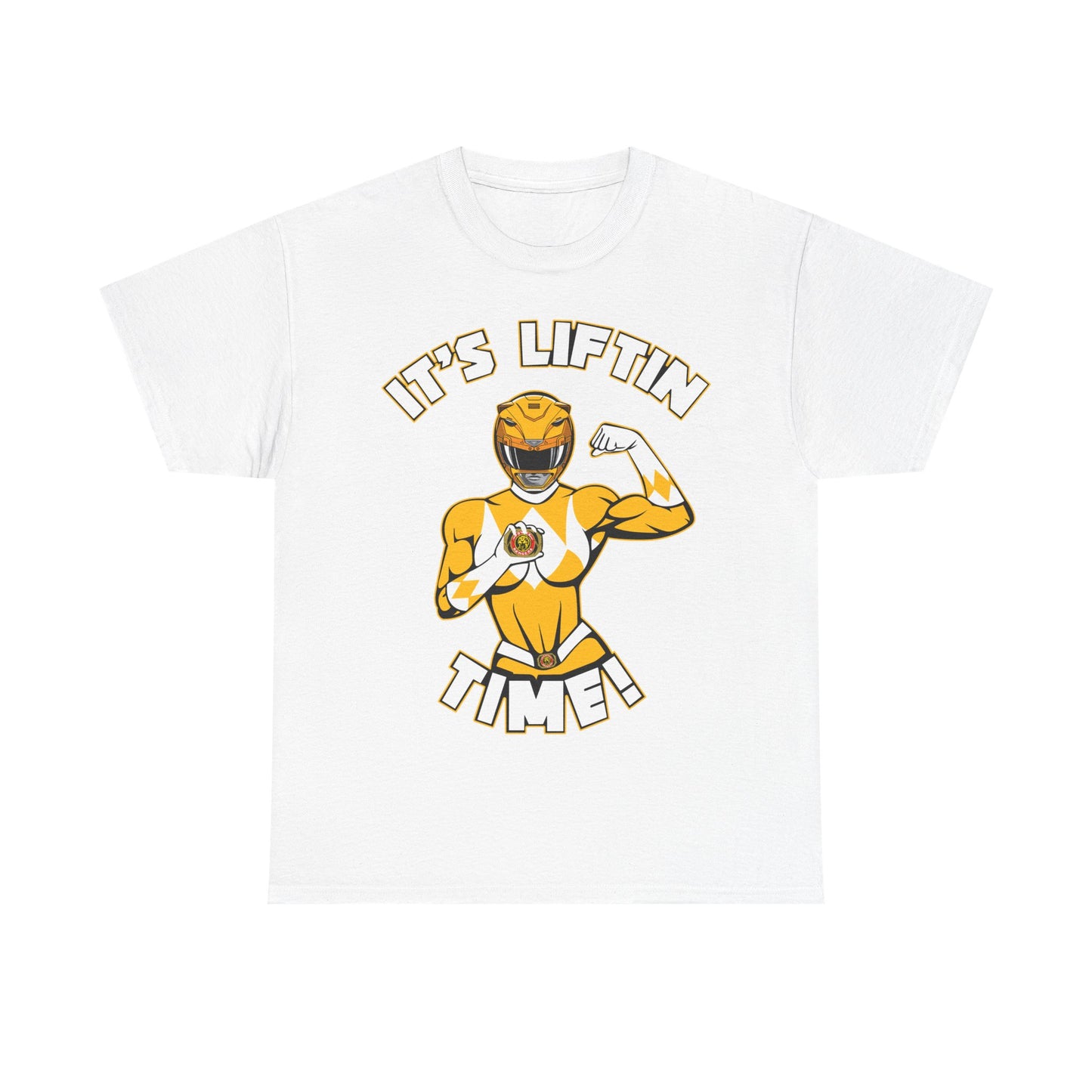 Fitness Enthusiast Unisex Tee - "It's Liftin' Time!" White