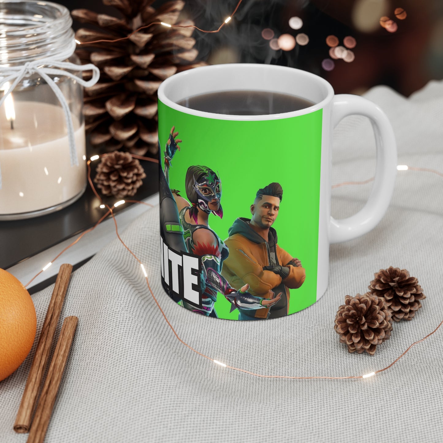 Fortnite-Themed Ceramic Coffee Cup - 11oz & 15oz