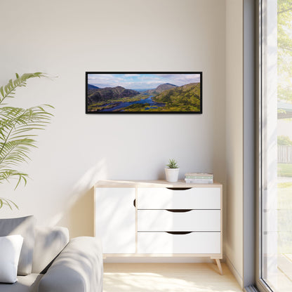 Ladies View Killarney Matte Canvas, Framed (Multi-color)