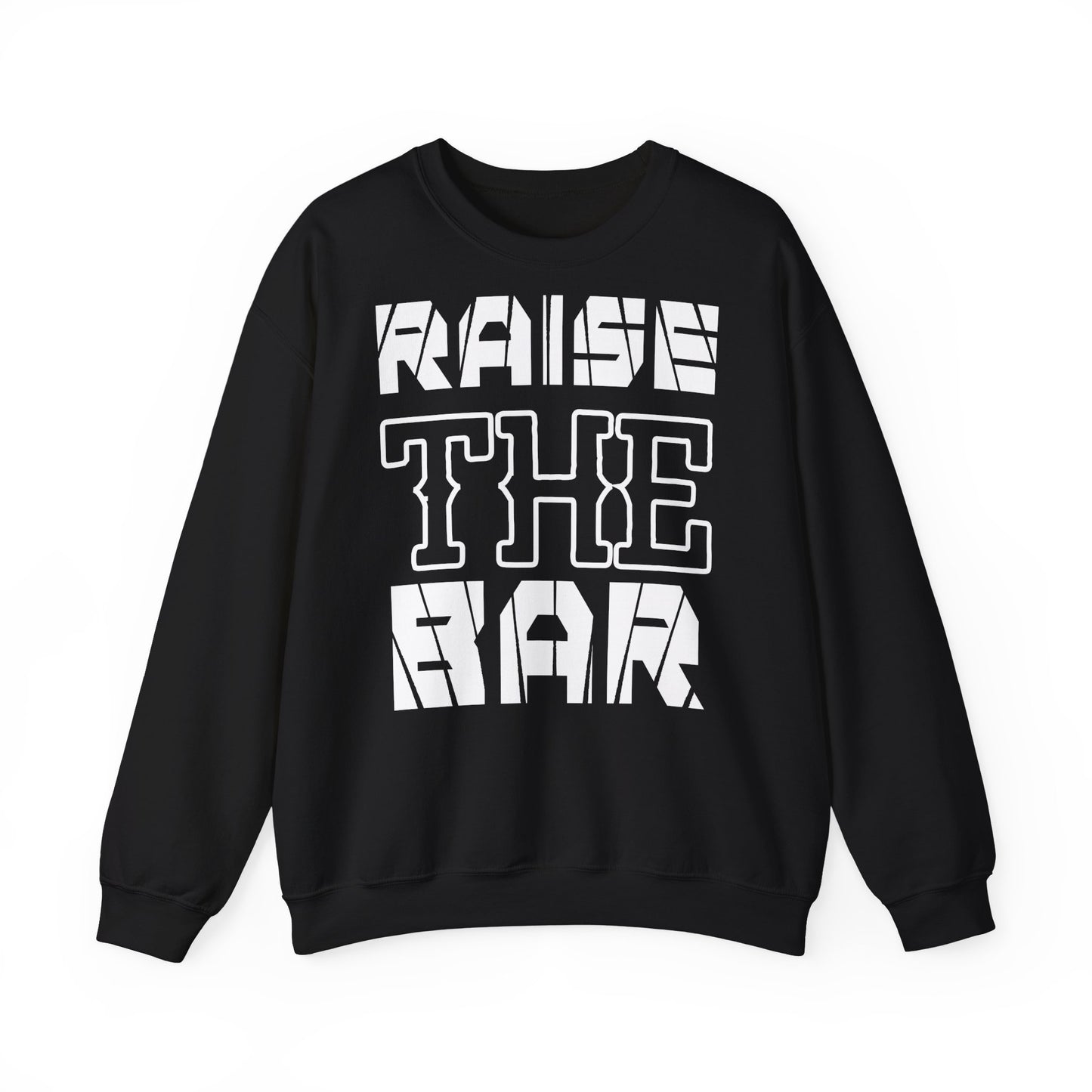 Motivational Unisex Heavy Blend™ Crewneck Sweatshirt - "Raise The Bar"