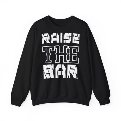 Motivational Unisex Heavy Blend™ Crewneck Sweatshirt - "Raise The Bar"