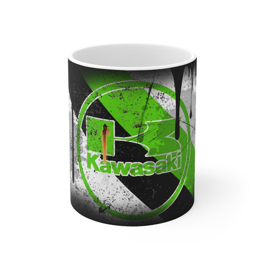 Kawasaki Graffiti Ceramic Coffee Mug - 11oz & 15oz
