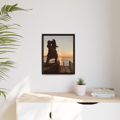 Fenit Matte Canvas, Framed (Multi-color)