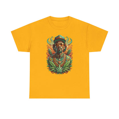 Reggae Lion Tee — Rasta Portrait Graphic T-Shirt