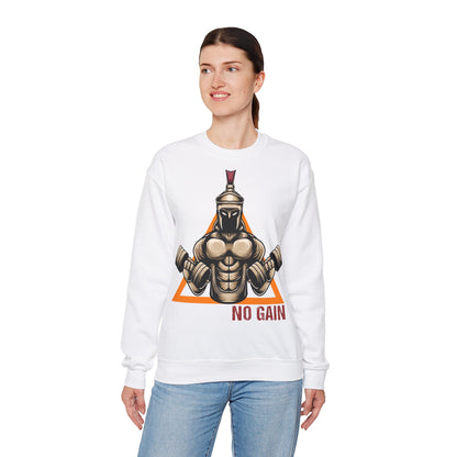 No Pain No Gain Unisex Heavy Blend™ Crewneck Sweatshirt - Motivational Gym Apparel