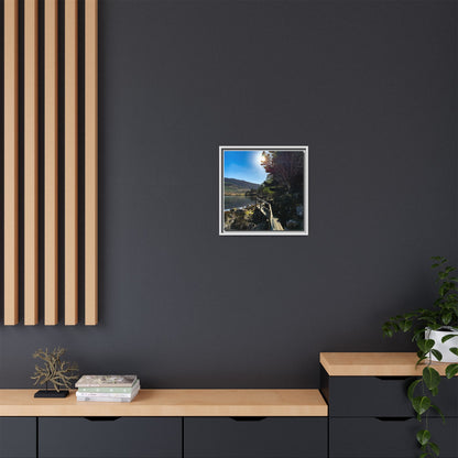 Glanteenassig Trail Matte Canvas, Framed (Multi-color)