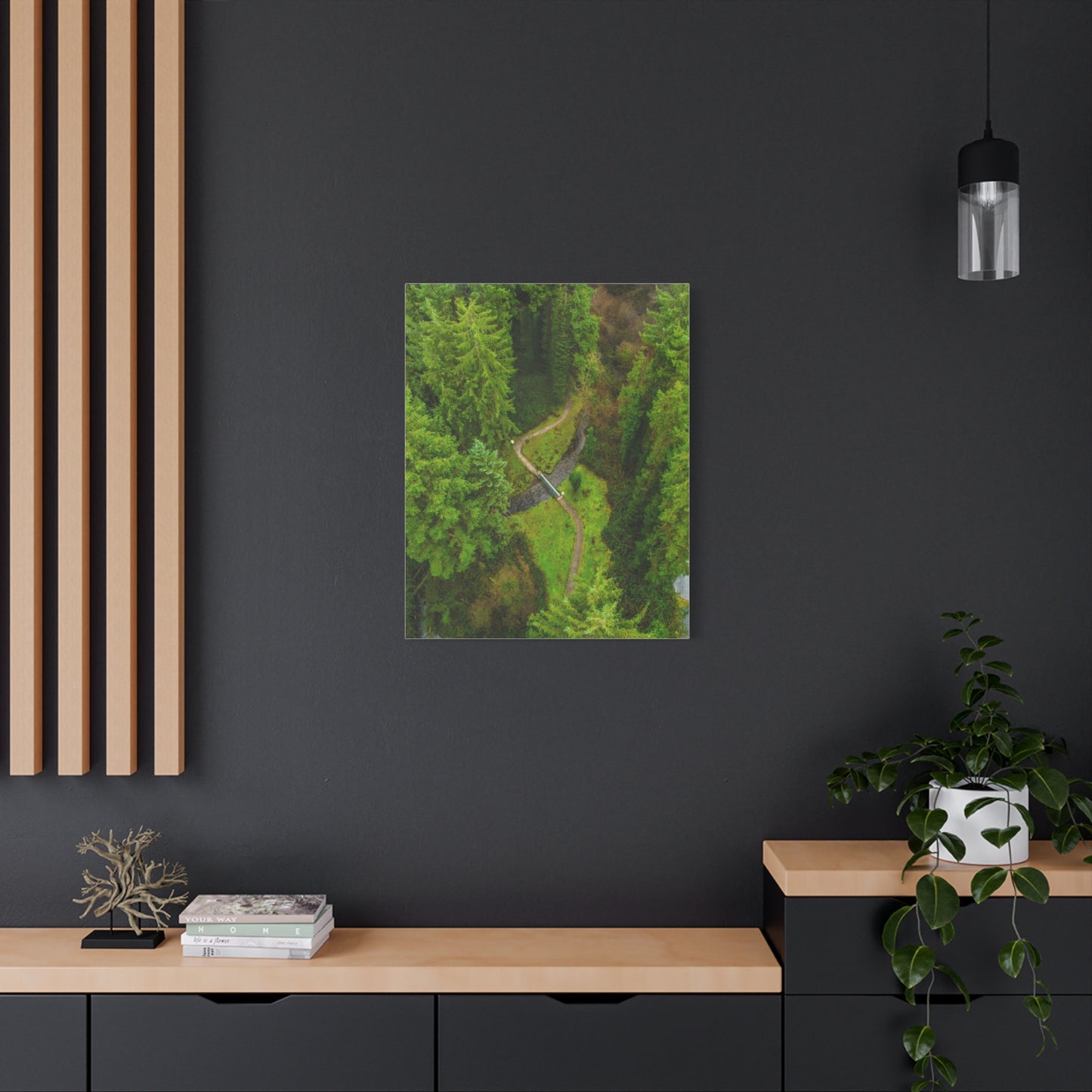 Glanageenty Forest Matte Canvas, Stretched, 1.25"