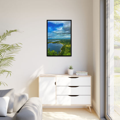Killarney Trail 2 Matte Canvas, Framed (Multi-color)
