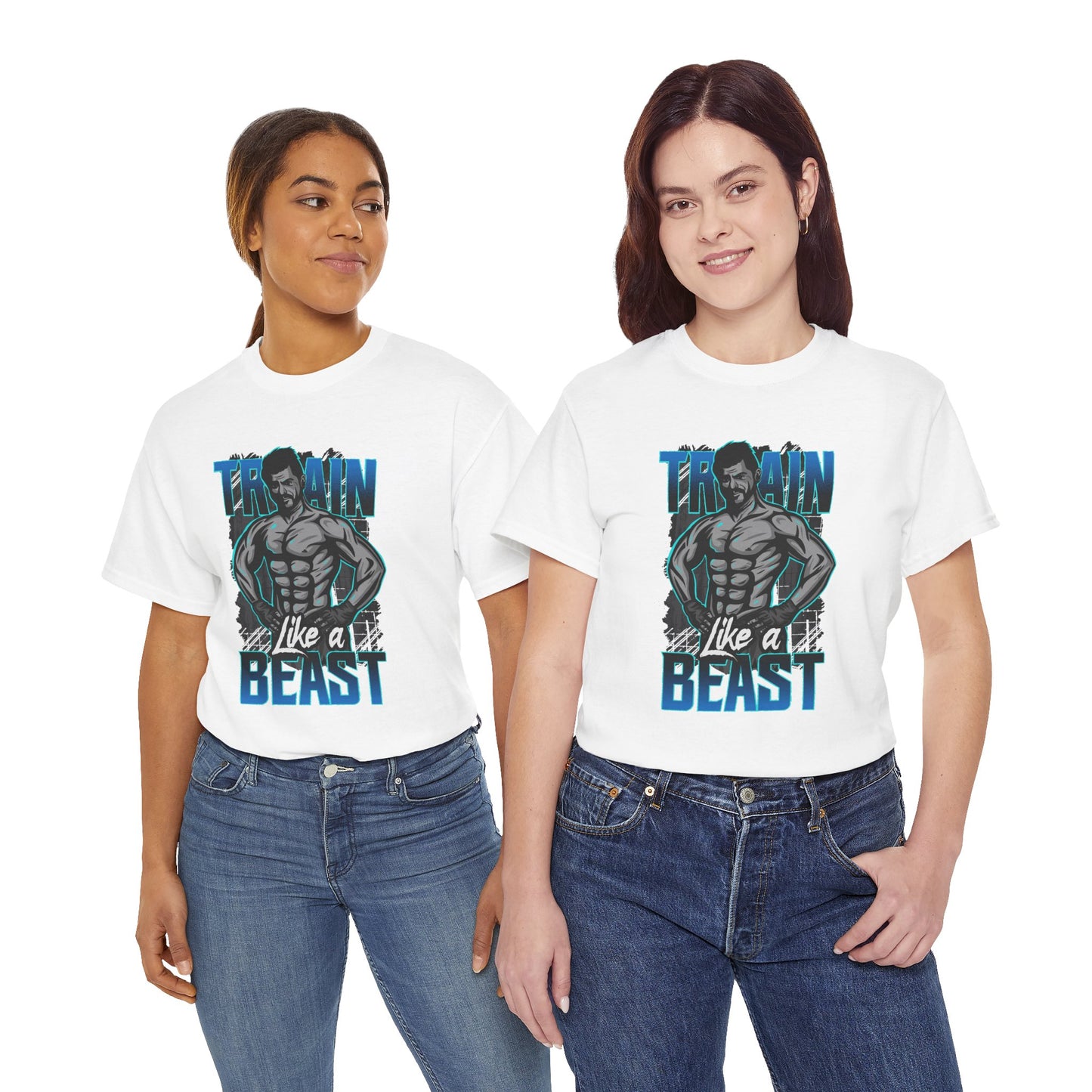 Train Like A Beast Unisex Heavy Cotton Tee