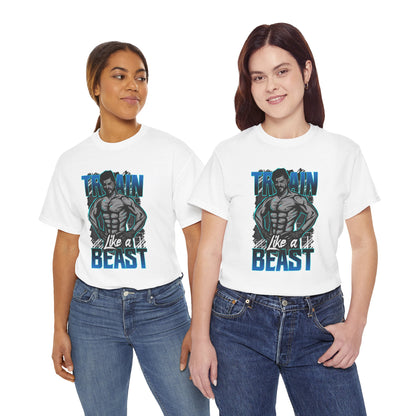 Train Like A Beast Unisex Heavy Cotton Tee