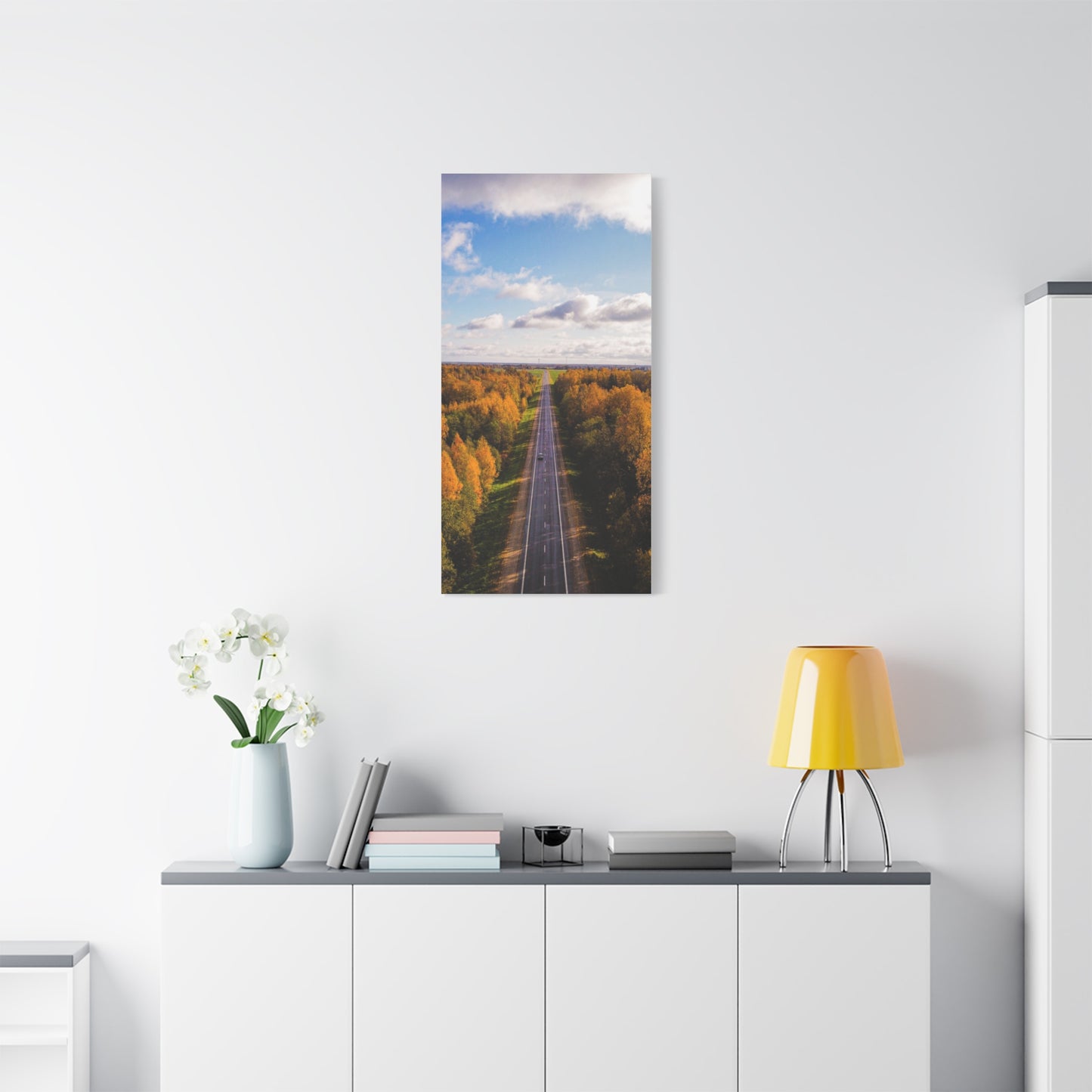 Somewhere in Lithuania Matte Canvas, Stretched, 1.25"