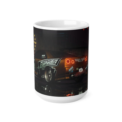 Race-Inspired Ceramic Coffee Cups | 11oz & 15oz | Perfect Gift for Car Enthusiasts