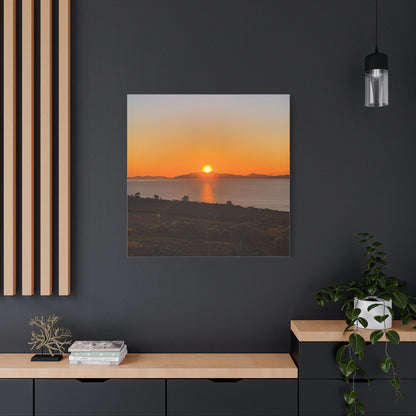Sunset Ring of Kerry Matte Canvas, Stretched, 1.25"