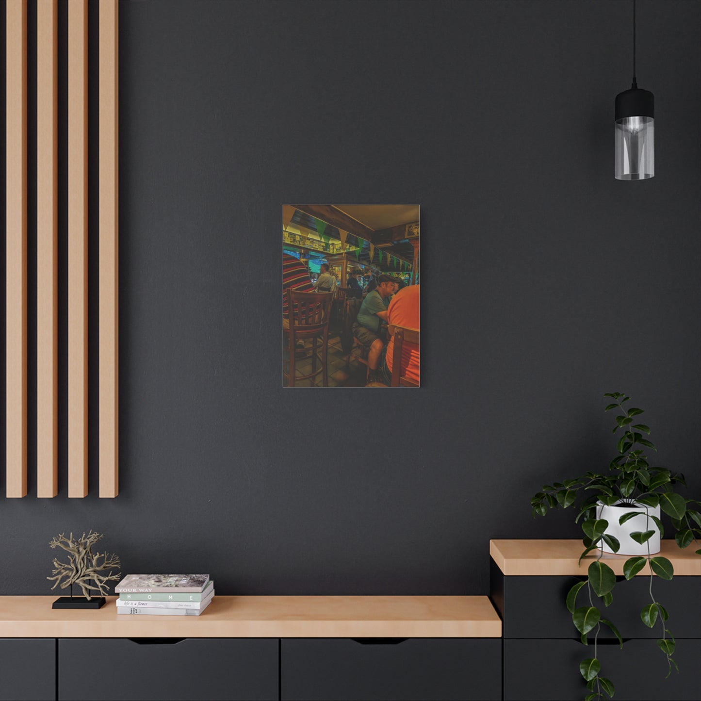 Irish Pub Matte Canvas, Stretched, 1.25"