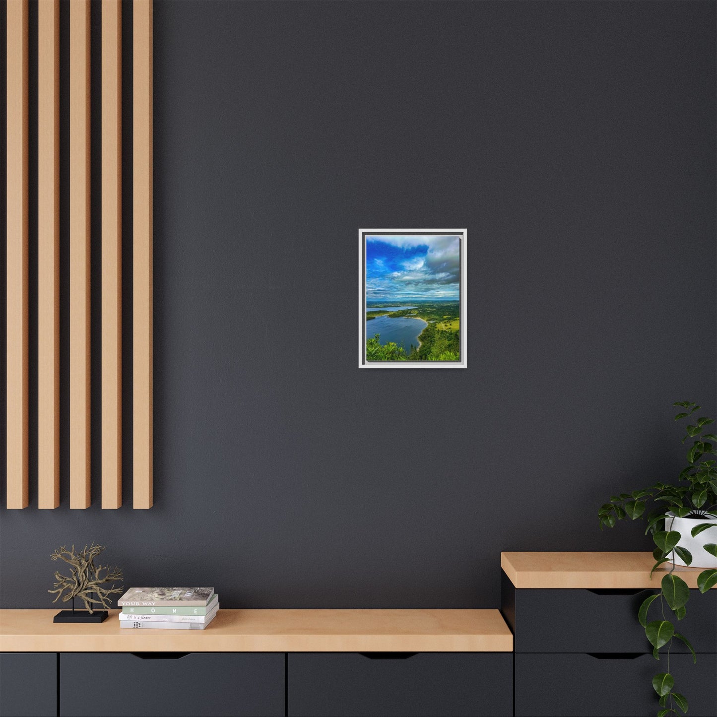 Killarney Trail 2 Matte Canvas, Framed (Multi-color)