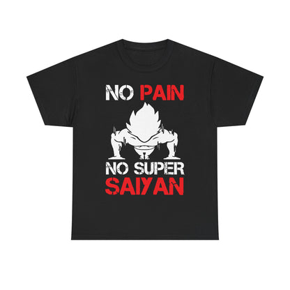 No Pain No Super Sayan Unisex Heavy Cotton Tee