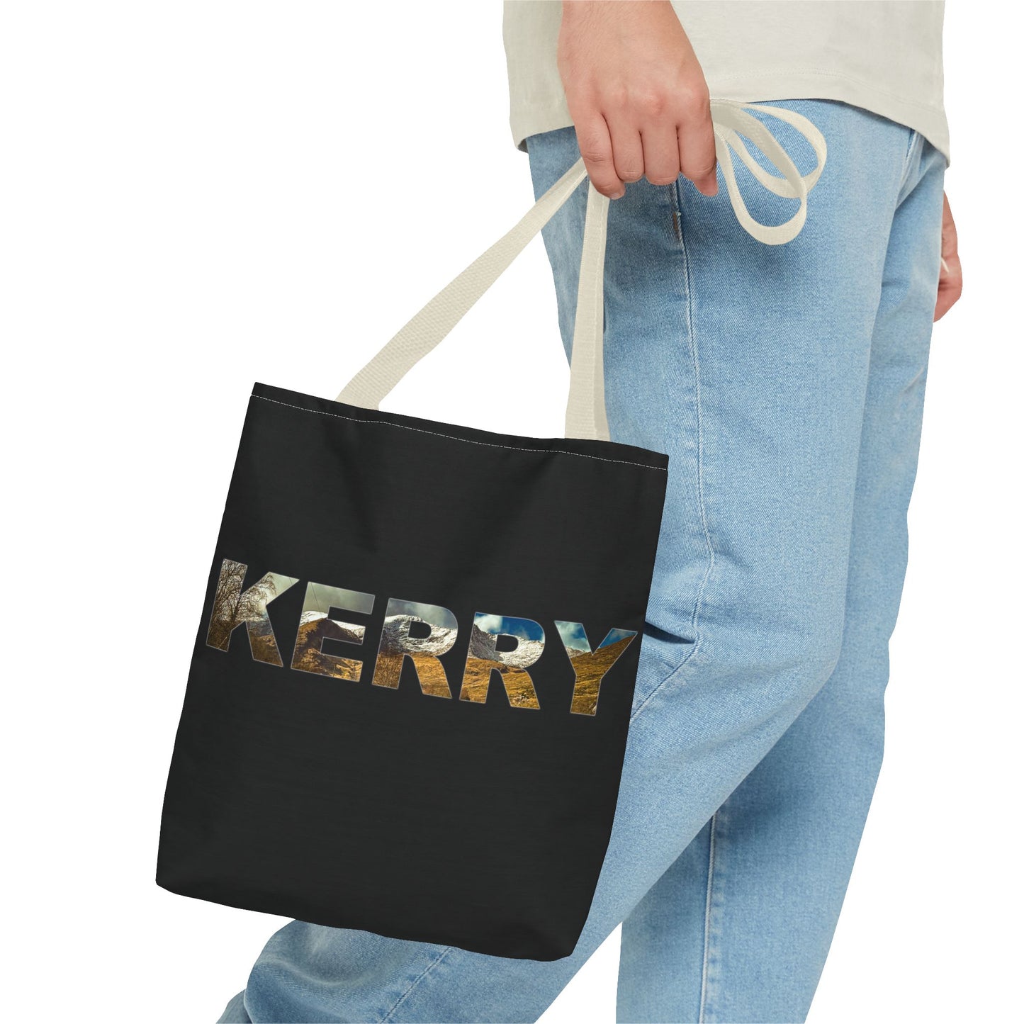 Kerry Black Style Tote Bag (AOP)