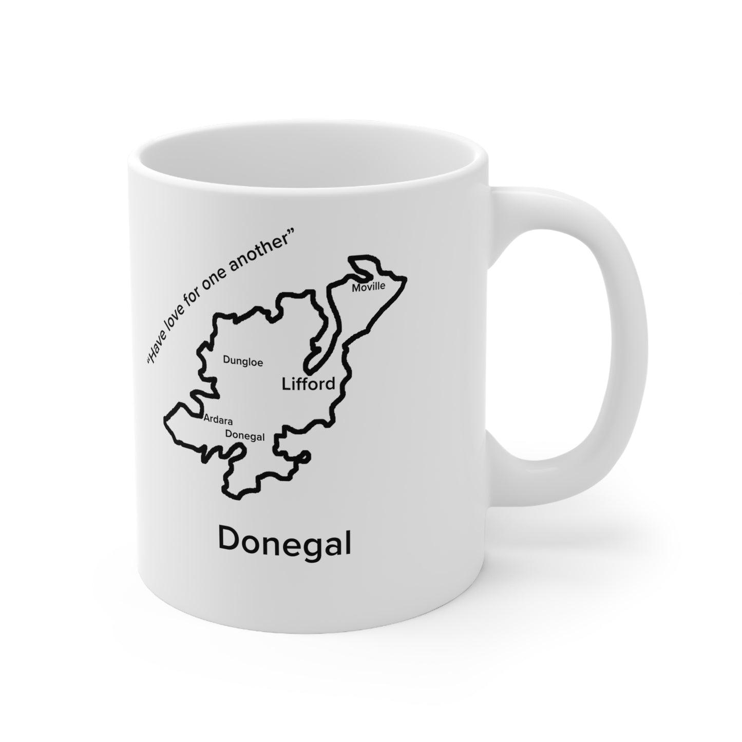 Donegal Ceramic Coffee Cup - 11oz & 15oz