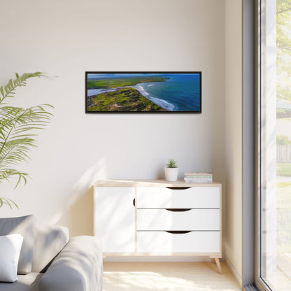 Kerry Landscape Matte Canvas, Framed (Multi-color)