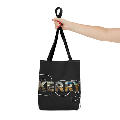 Kerry Boy Black - Black Tote Bag (AOP)