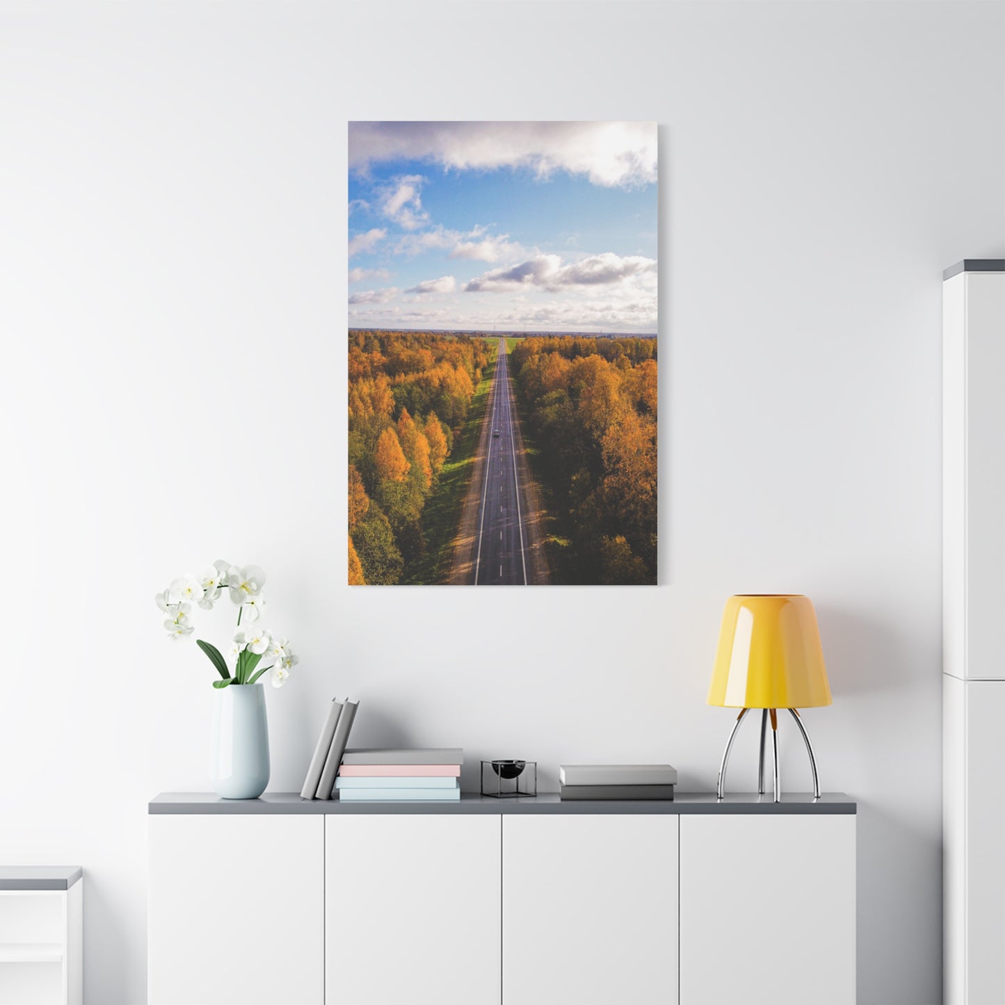 Somewhere in Lithuania Matte Canvas, Stretched, 1.25"