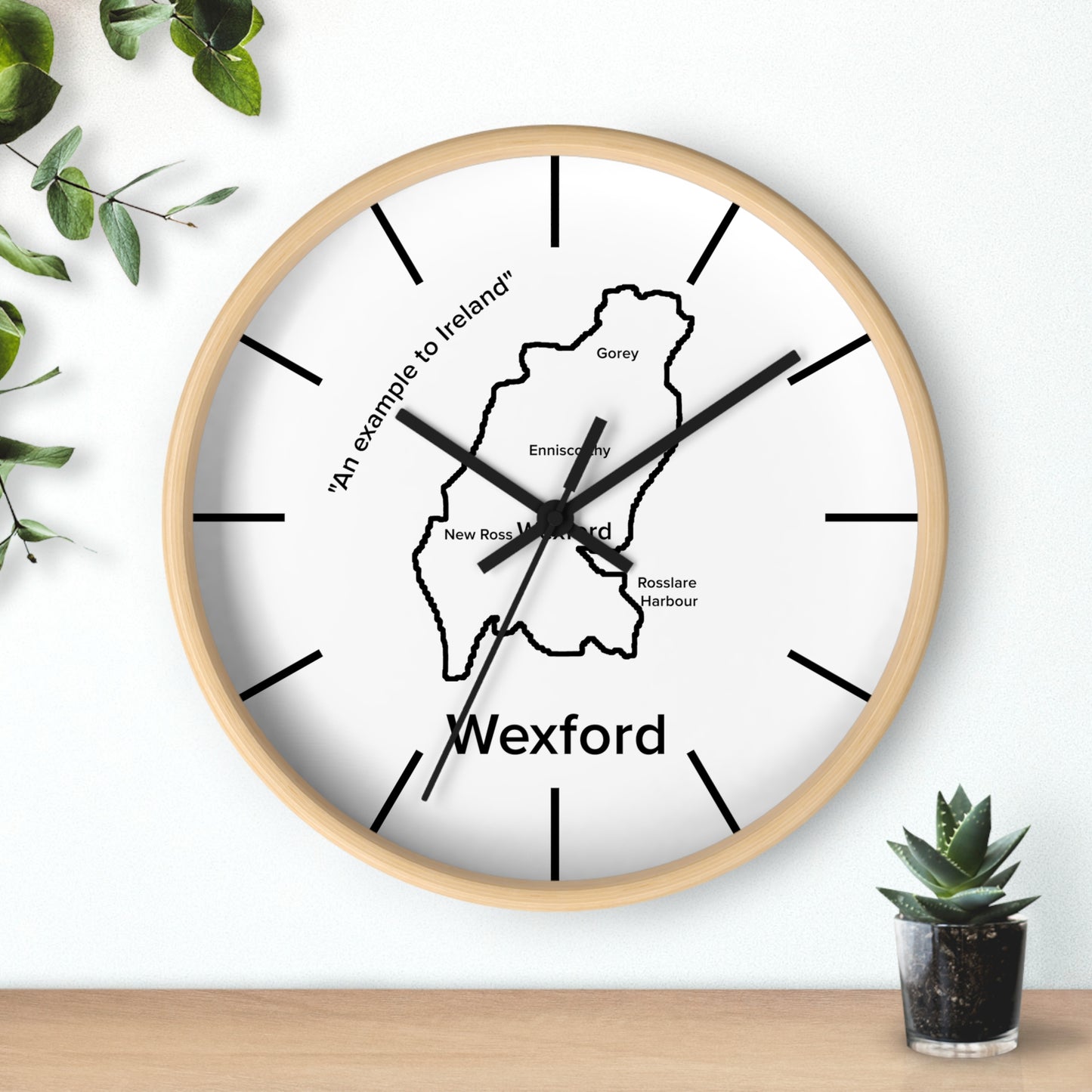 Wexford County Wall Clock