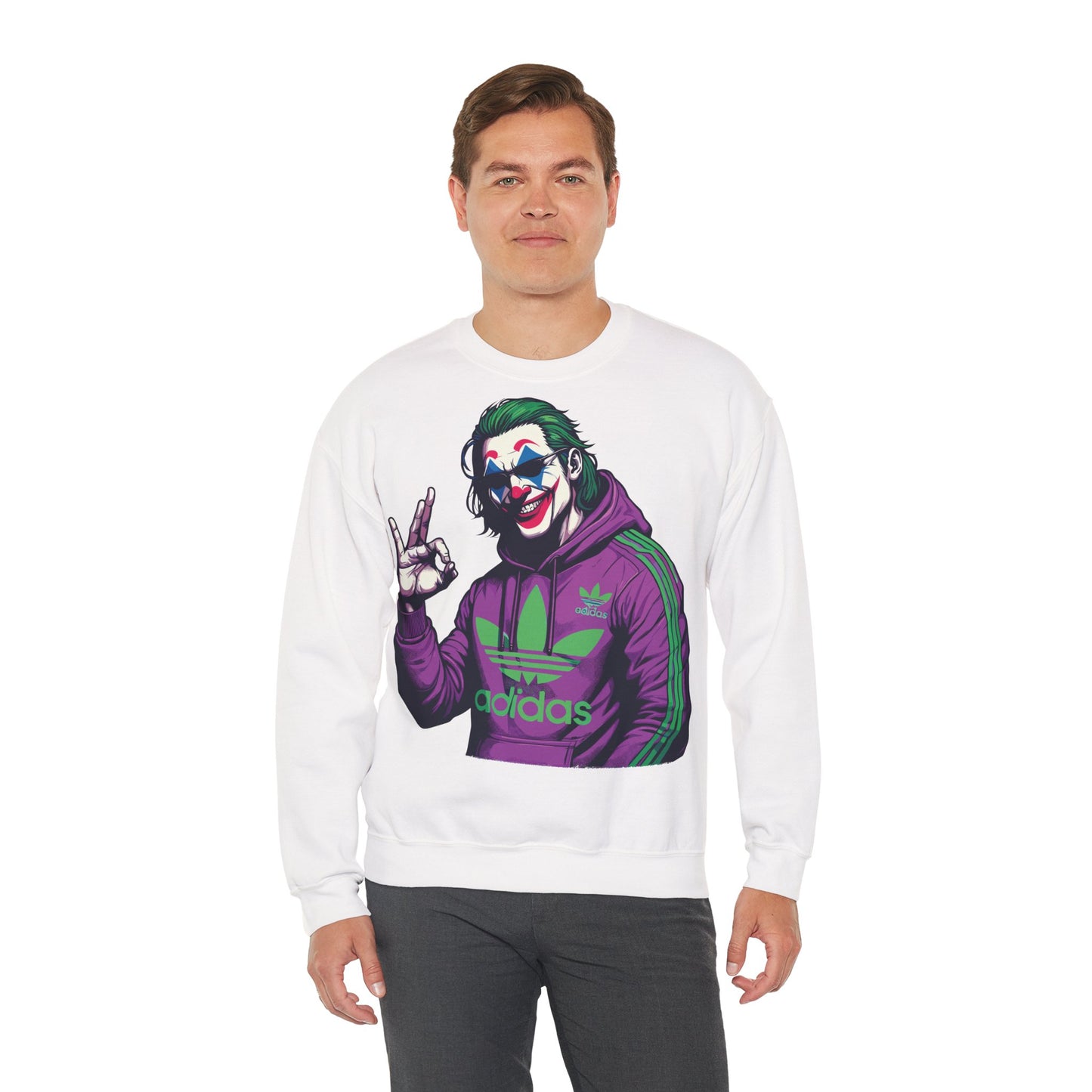 Joker Graphic Unisex Crewneck Sweatshirt - Stylish & Comfortable Streetwear