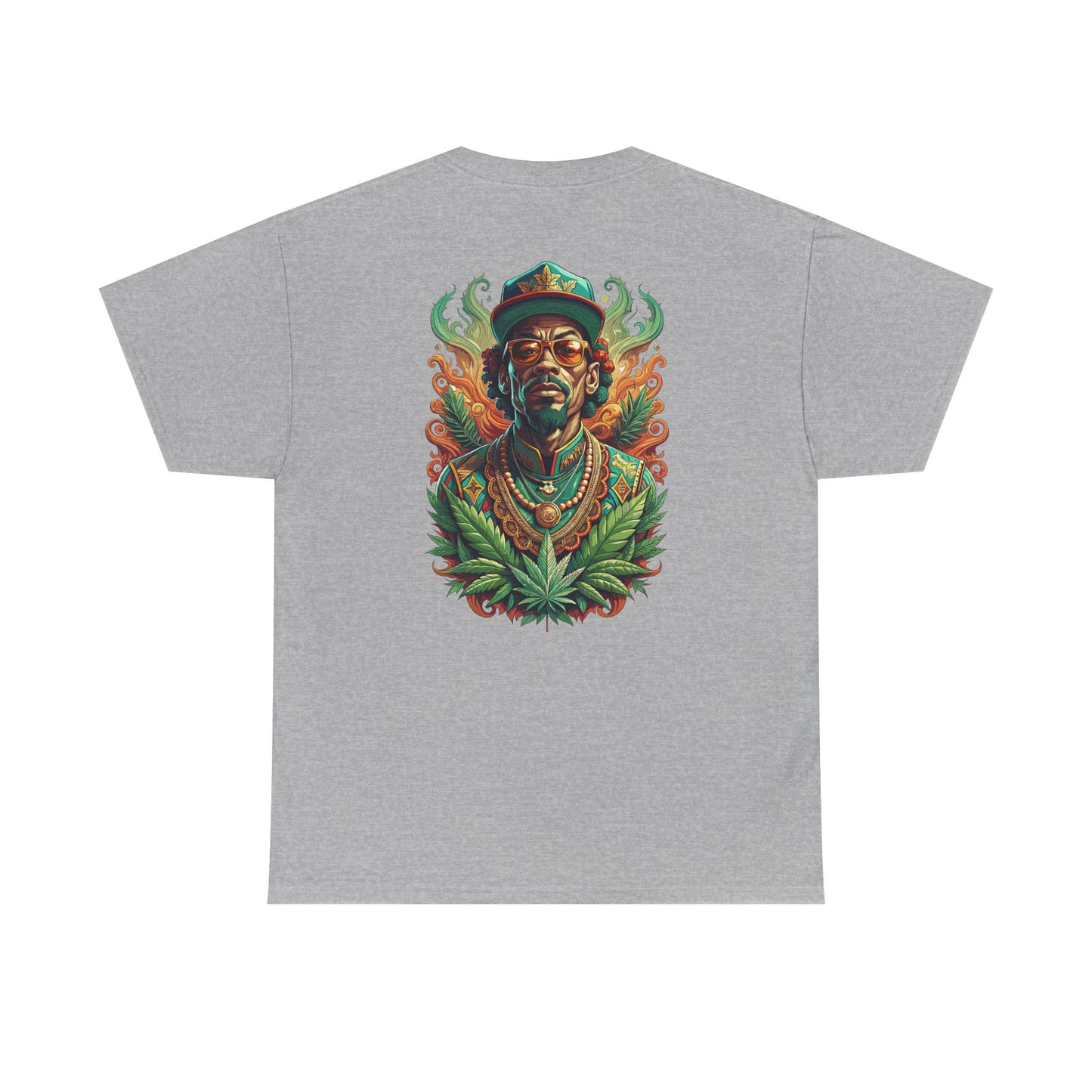 Reggae Lion Tee — Rasta Portrait Graphic T-Shirt