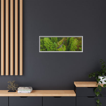 Glanageenty Forest Matte Canvas, Framed (Multi-color)