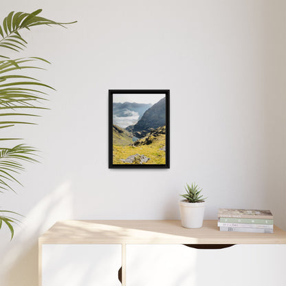 Kerry Mount Matte Canvas, Framed (Multi-color)